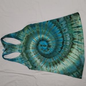 Womens Large Razorback Wave Tie dye.